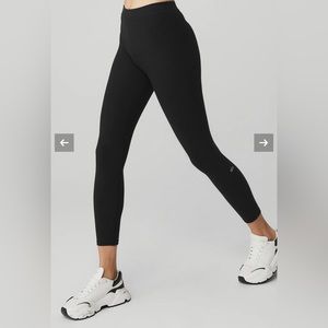 BNWT Alo Ribbed High Waist 7/8 Blissful Legging - SOLD OUT